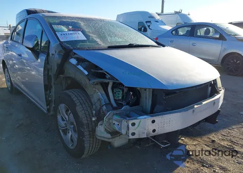 2013 Honda Civic Lx from USA, damaged, VIN 2HGFB2F58DH542615